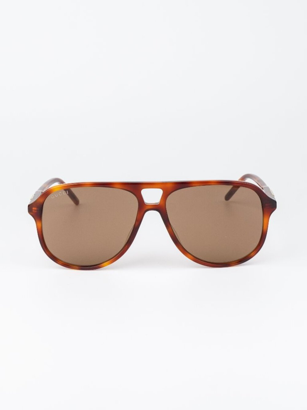 Gucci Women Sunglasses Havana Brown Pilot GG1156S 003 NEW AUTHENTIC - Picture 3 of 10